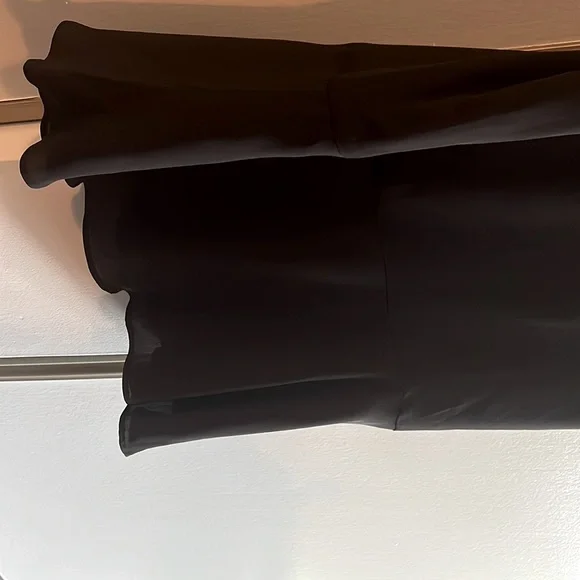 Banana Republic LBD, size 10, NWT, spaghetti straps, fitted with ruffle hem. - Picture 4 of 5